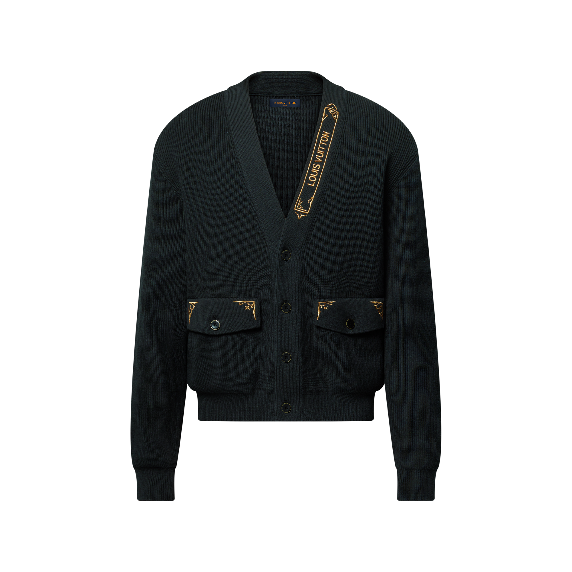 Embroidered Signature Cardigan - Ready-to-Wear | LOUIS VUITTON